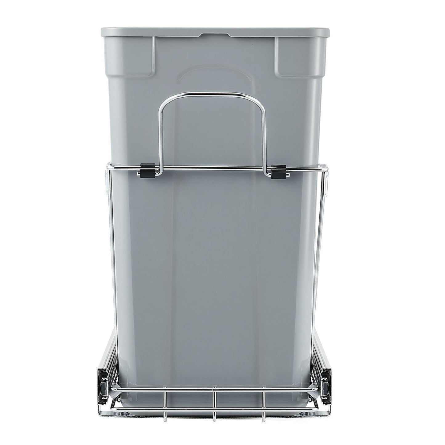 Under-Cabinet Dual 27QT Pull-Out Trash & Recycling System