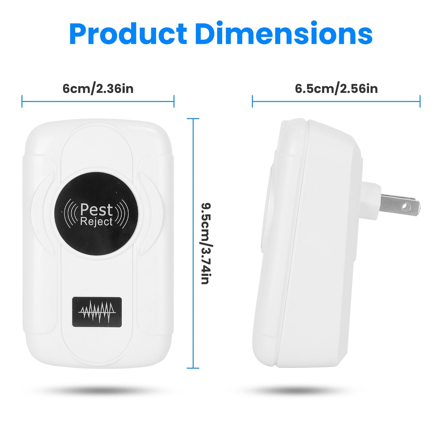 The "Guest-Shield" 6-Pack Ultrasonic Pest Defense | Whole-Home Invisible Protection System