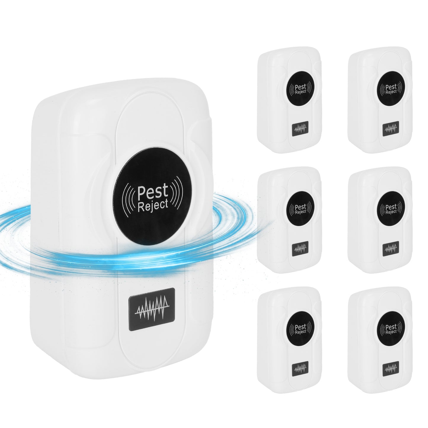 The "Guest-Shield" 6-Pack Ultrasonic Pest Defense | Whole-Home Invisible Protection System