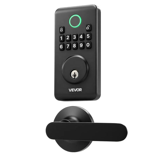 VEVOR Keyless Entry Door Lock Set – Electronic Deadbolt & Lever Handle