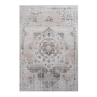 Ivory Accent Rug 2x3 | Soft Non-Shedding Entryway & Bedside Rug, Stain-Resistant
