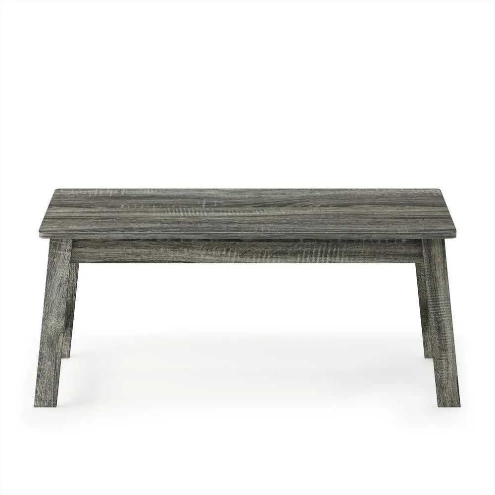 Furinno Beginning Coffee Table – French Oak Grey Minimalist Living Room Table