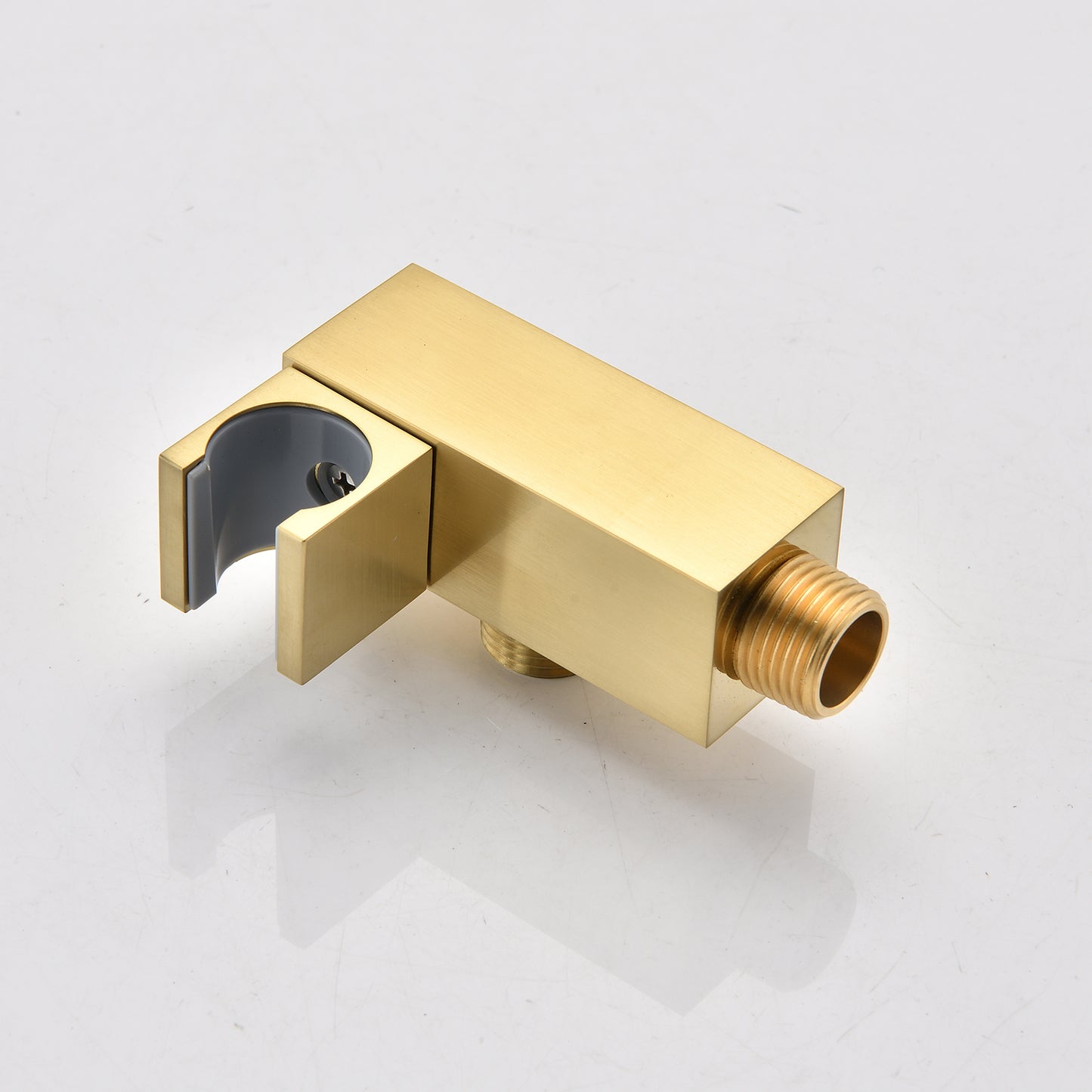 12" Ceiling Mount Rainfall Shower System with Handheld - Brushed Gold Luxury Bathroom Fixture Set
