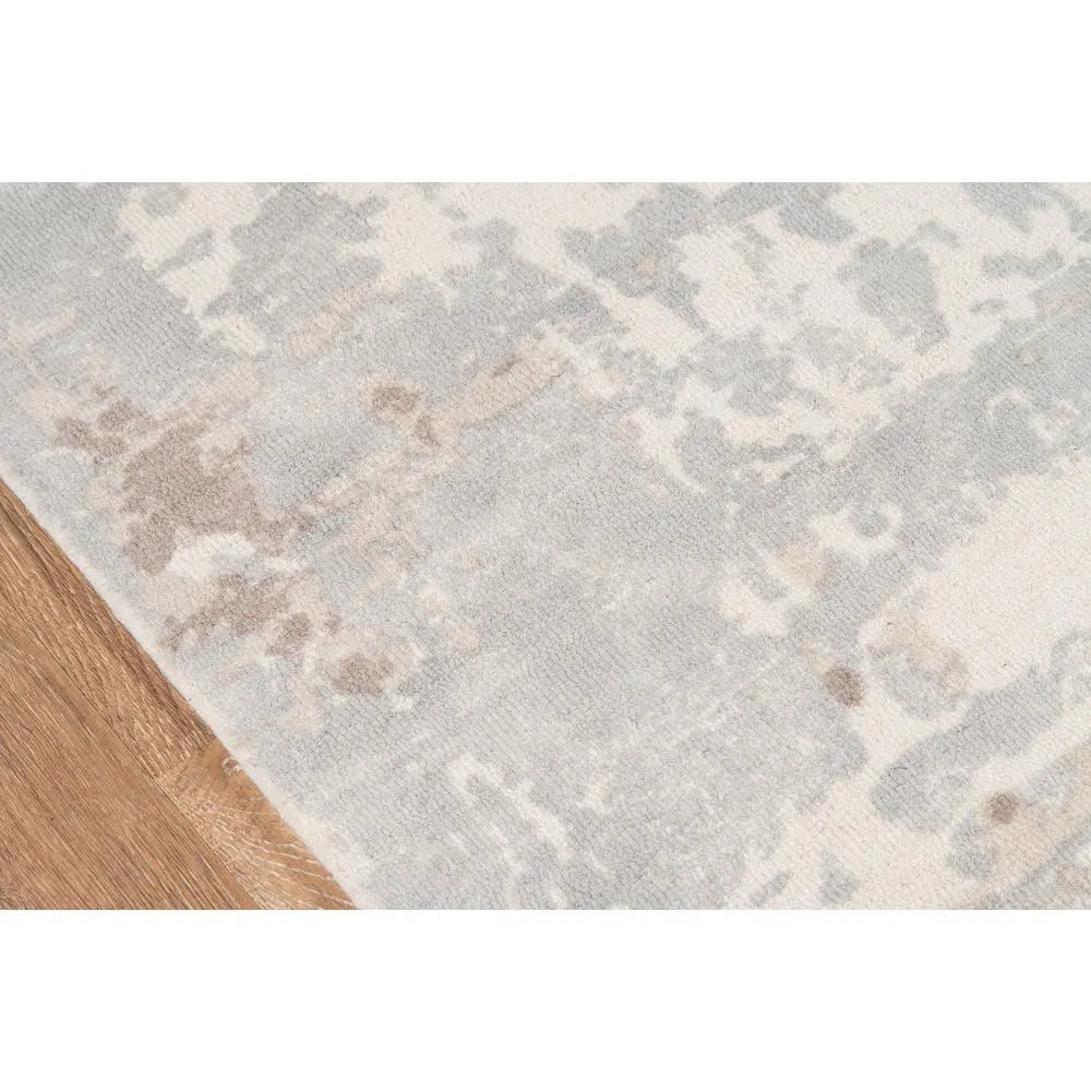 Momeni 5' x 7'6" Abstract Concrete-Inspired Wool Area Rug - Beige & Warm Mineral Tones